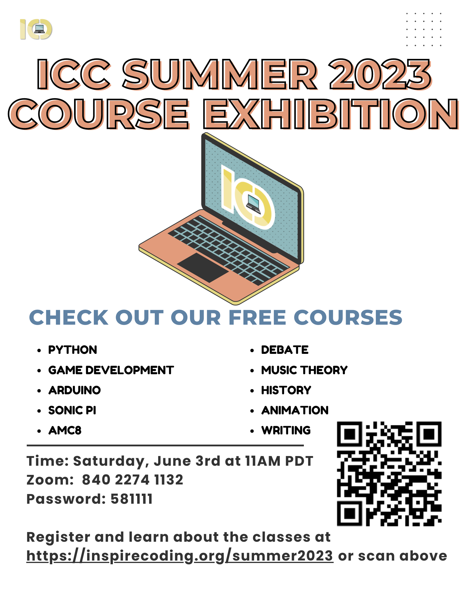 Icc Summer Classes 2024 Image To U